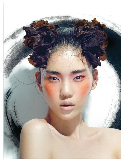 造型师王嘉彩妆作品腾?013时尚彩妆流行趋势
