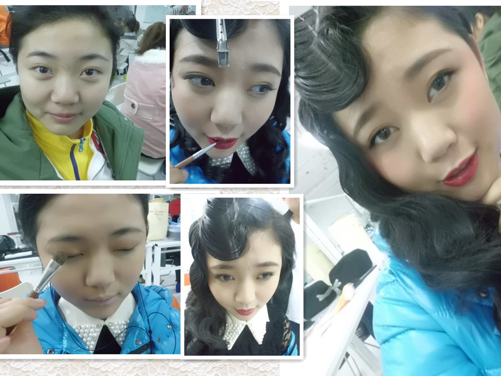 高考之后做什么?看化妆前后大变身