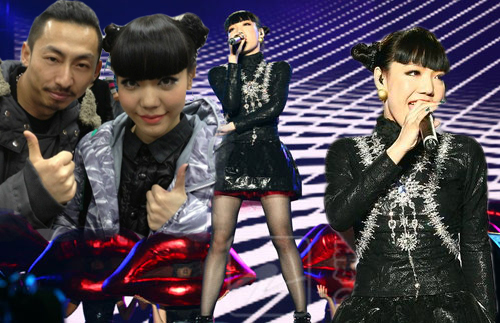 好声音广州站吴莫愁外星人造型盘点王嘉化妆学校为吴莫愁化妆
