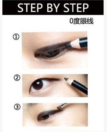 辣妈孙俪教你一分钟画单眼皮完美眼线