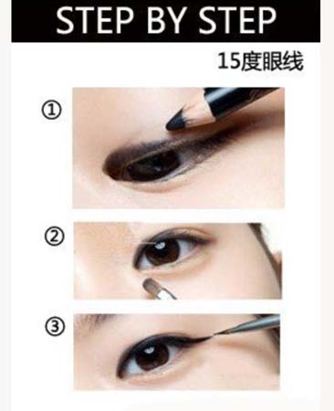 辣妈孙俪教你一分钟画单眼皮完美眼线